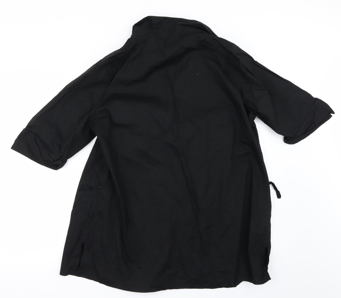 New Look Womens Black   Basic Button-Up Size 24