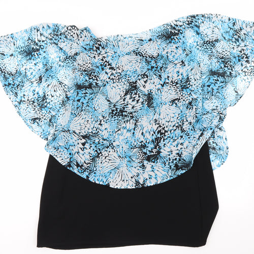 David Emmanuel  Womens Blue   A-Line  Size 14
