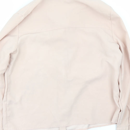 Topshop Womens Pink   Basic Blouse Size 8