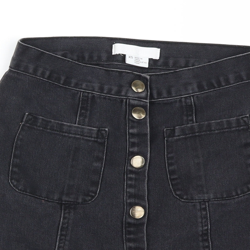 Cooperative Womens Black    Skirt Size XS