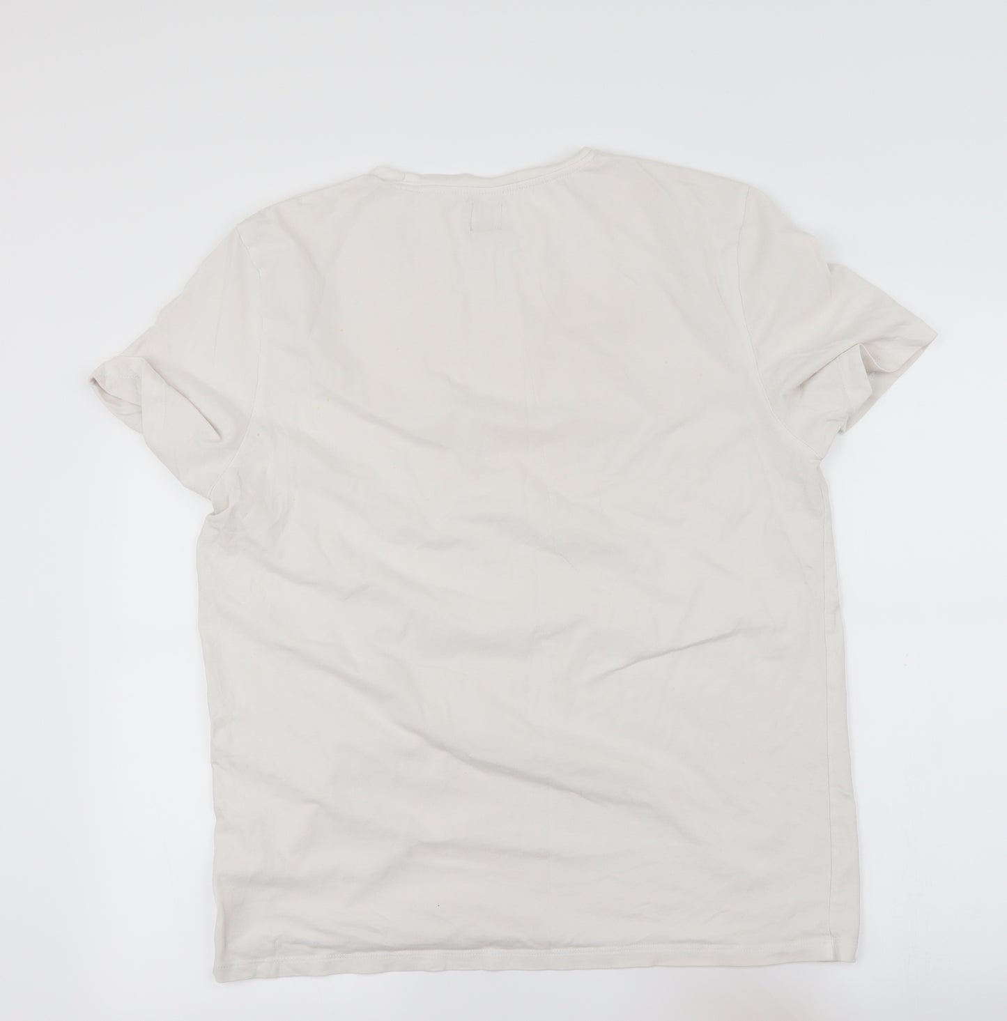 ASOS Mens White    T-Shirt Size 2XL