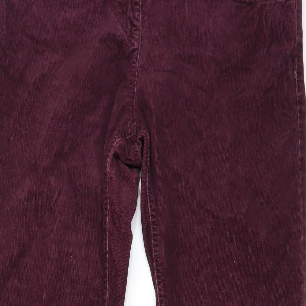 Marks and Spencer Womens Purple   Straight Jeans Size 14 L27 in