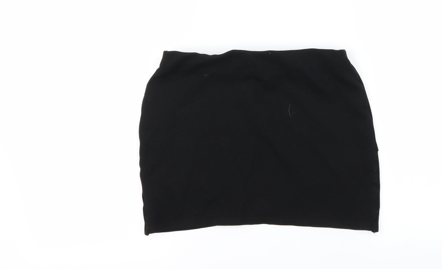 Topshop Womens Black   A-Line Skirt Size 10