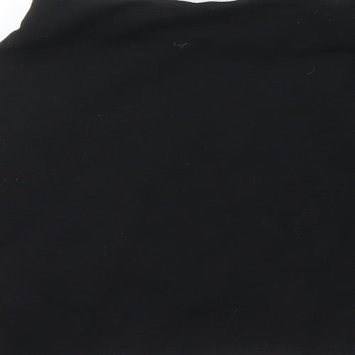 Topshop Womens Black   A-Line Skirt Size 10