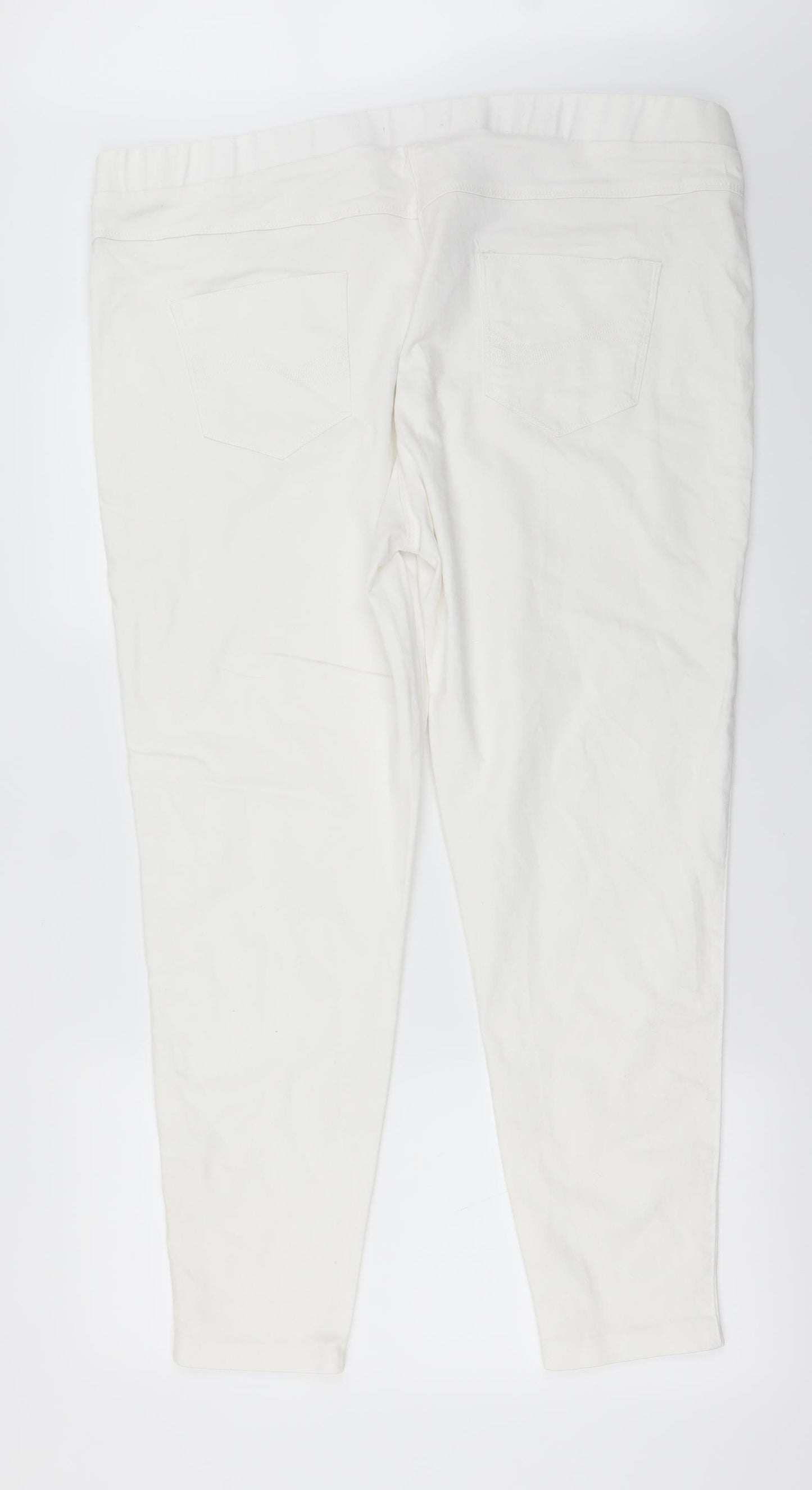 TU Womens White   Straight Jeans Size 22 L25 in