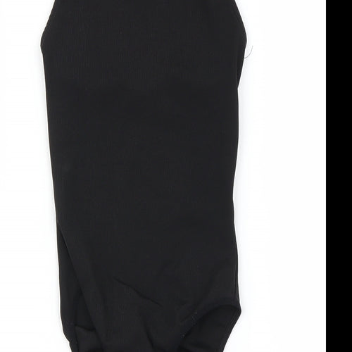 Preworn Womens Black   Bodysuit One-Piece Size 8