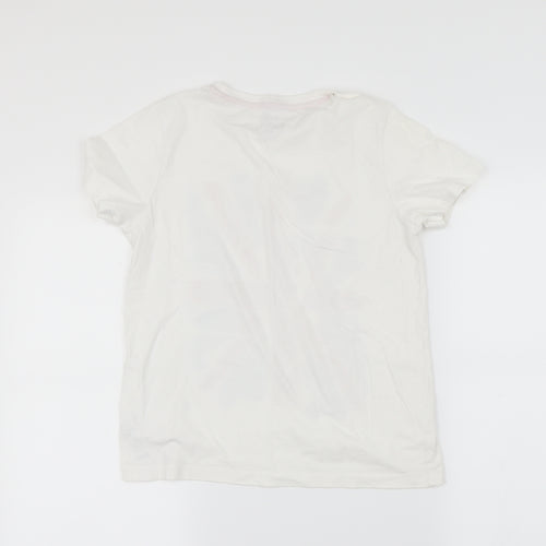F&F Boys White   Basic T-Shirt Size S