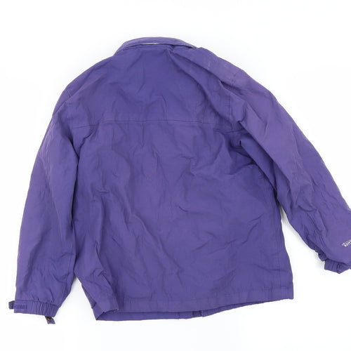 Regatta Girls Blue   Rain Coat Jacket Size 7-8 Years