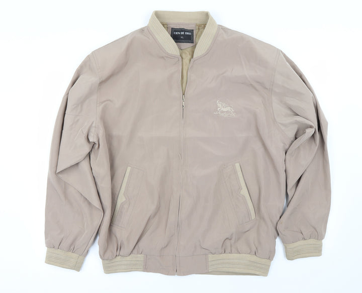 cien de oro Womens Beige   Jacket  Size XL
