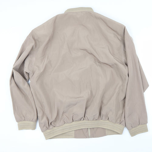 cien de oro Womens Beige   Jacket  Size XL