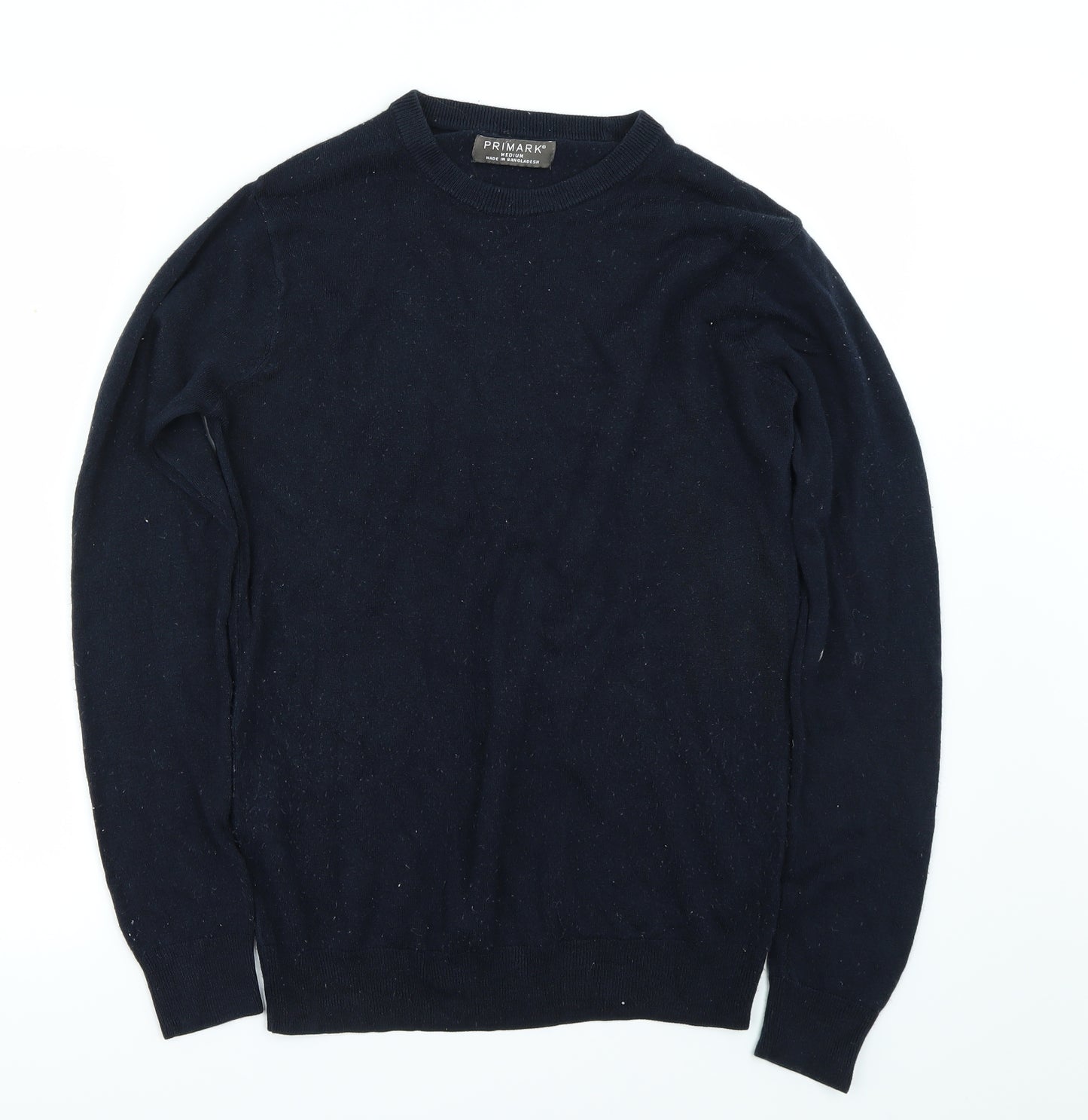 Primark Mens Blue   Pullover Jumper Size M