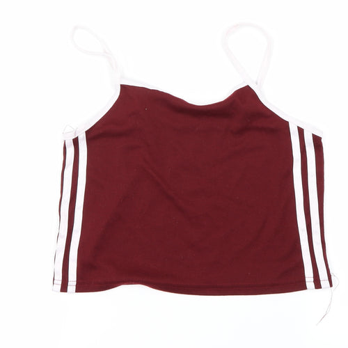SheIn Womens Red   Basic T-Shirt Size L