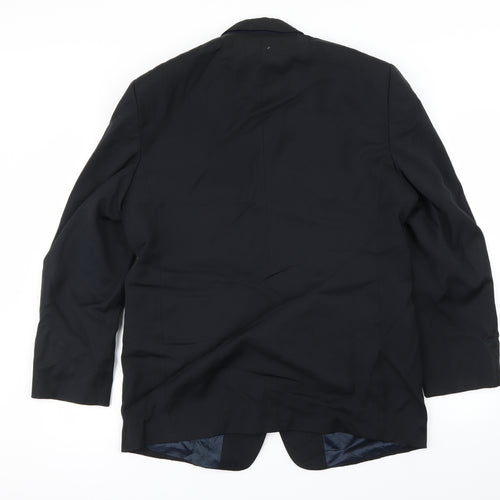 Preworn Mens Black   Jacket Blazer Size 42