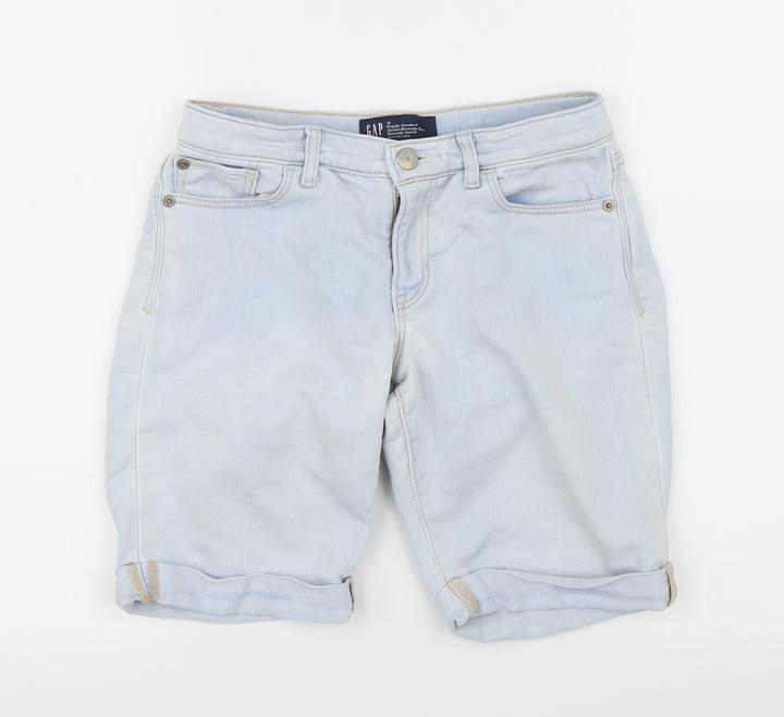 Gap Boys Blue Denim Bermuda Shorts Size 10 Years
