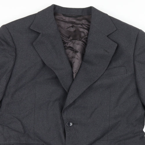 Maenson Mens Grey   Jacket Blazer Size 36