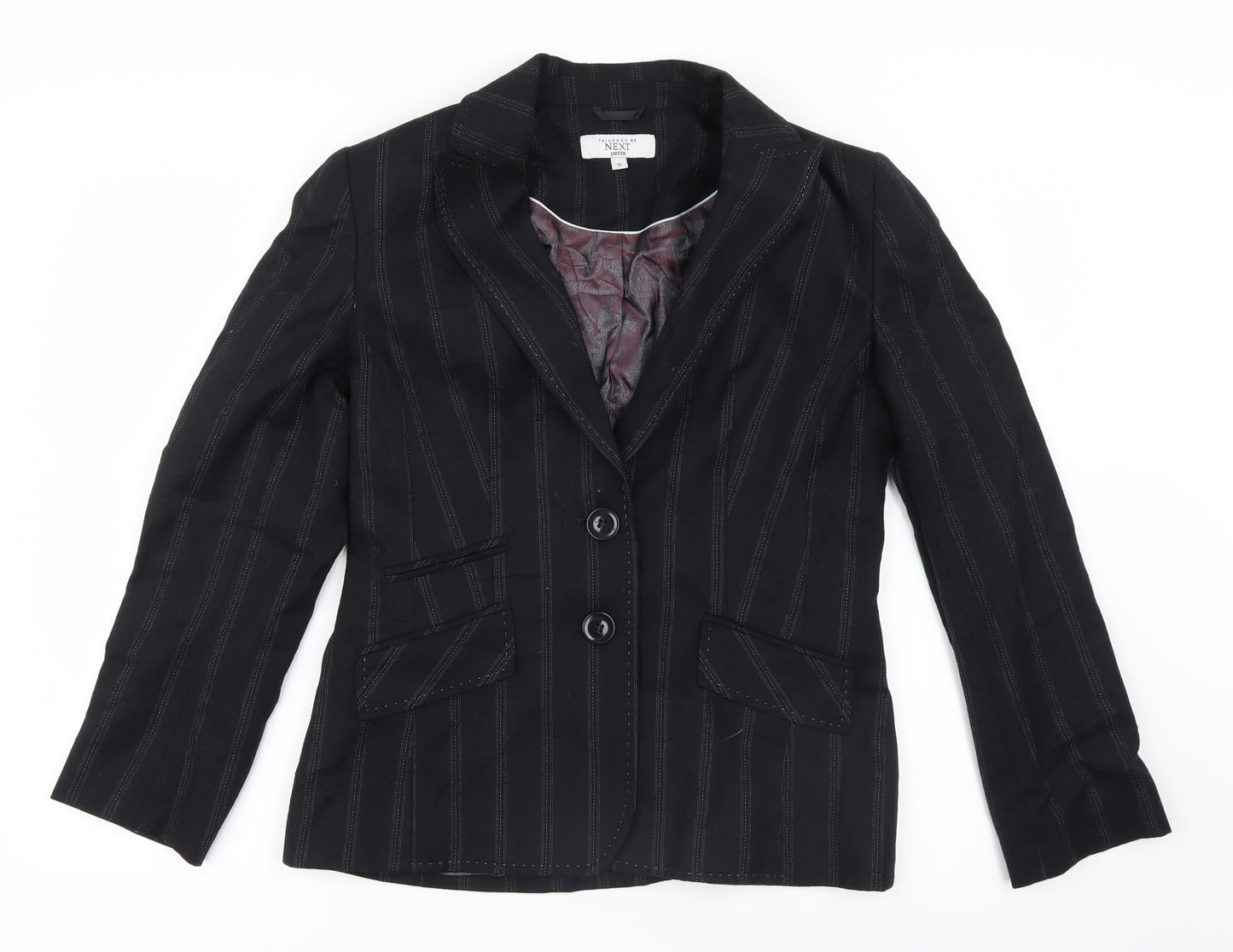 Oscar B Womens Black   Jacket Coat Size 10