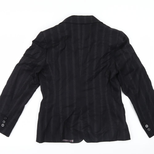 Oscar B Womens Black   Jacket Coat Size 10
