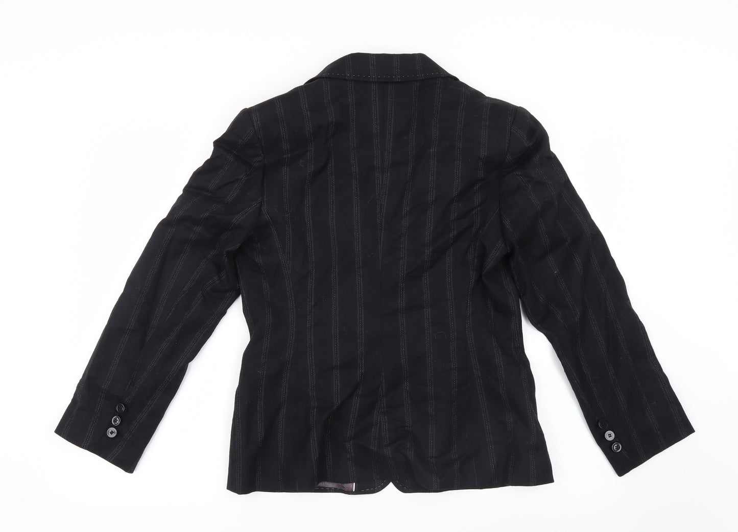 Oscar B Womens Black   Jacket Coat Size 10