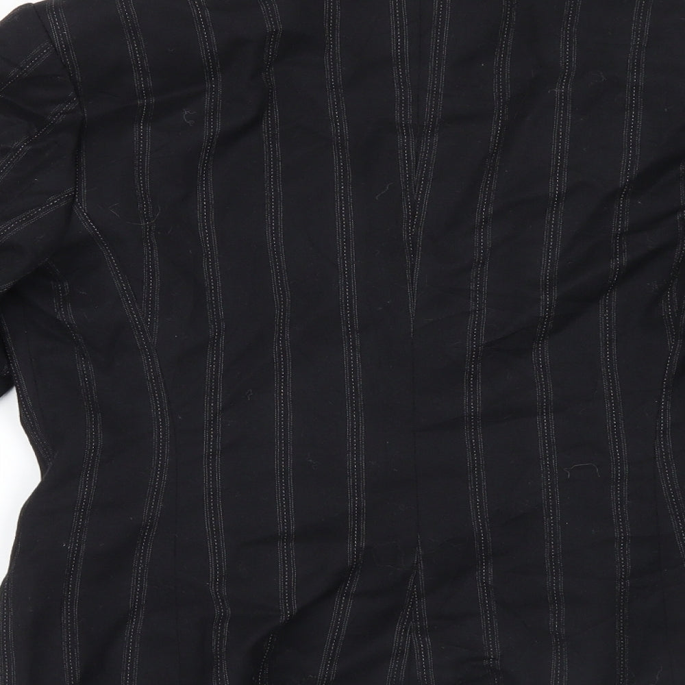 Oscar B Womens Black   Jacket Coat Size 10