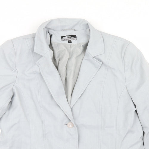 Essentials Womens Grey   Jacket  Size 16