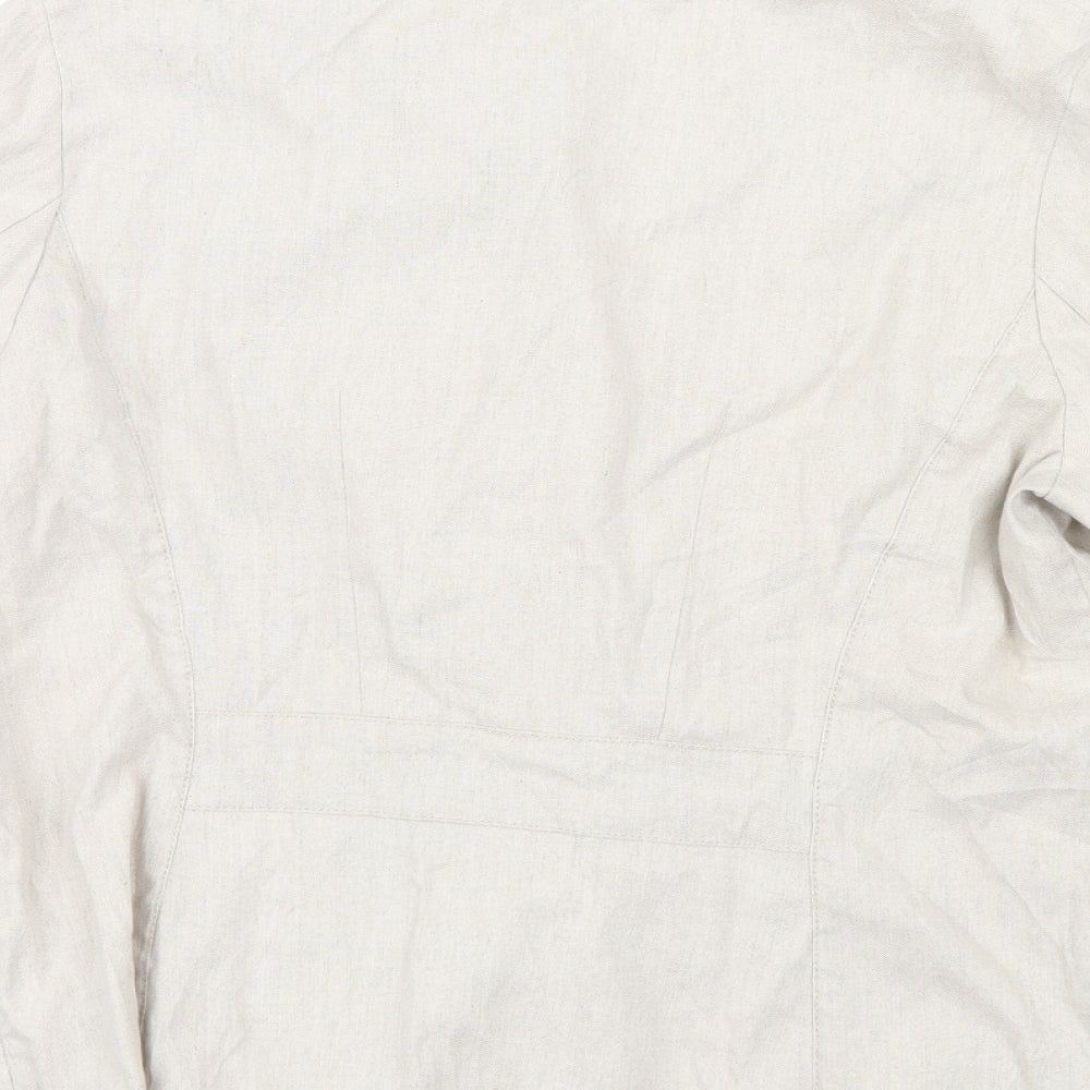 Per Una Womens Ivory   Jacket  Size 14