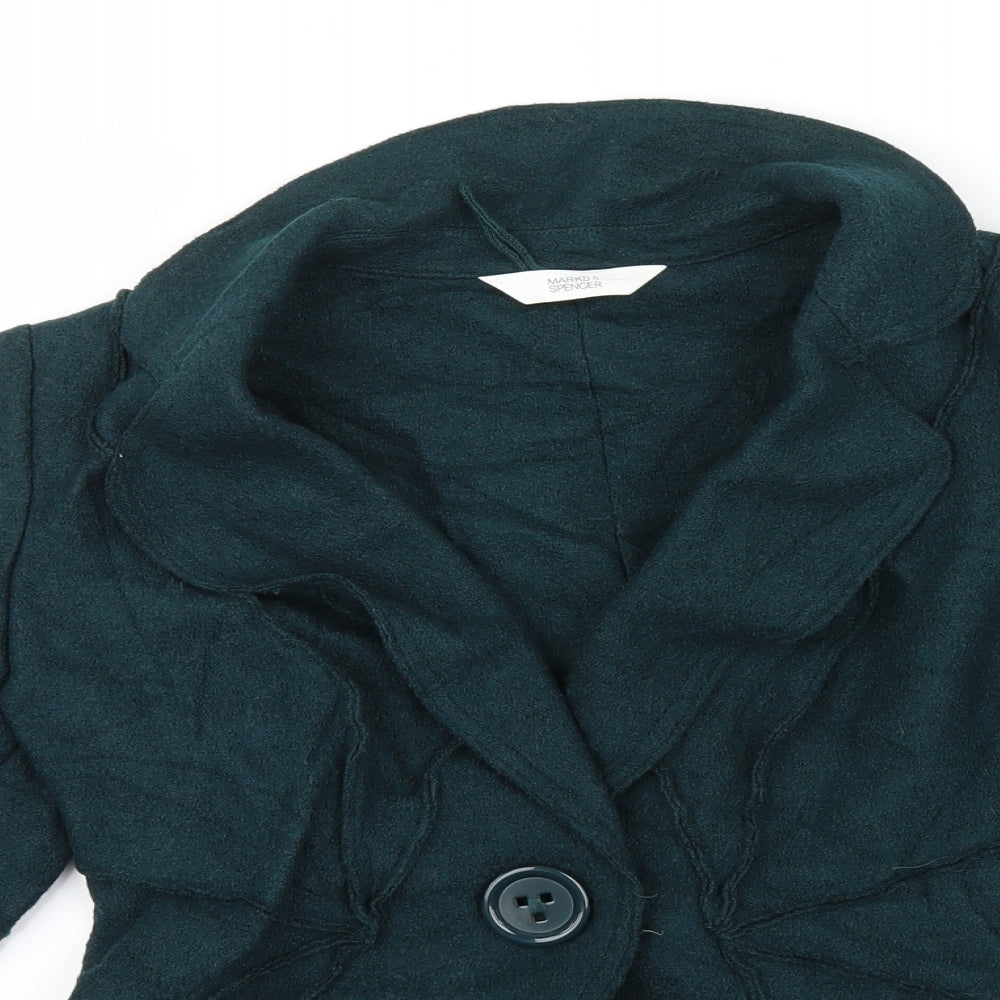 Marks and Spencer Womens Green   Jacket  Size 12