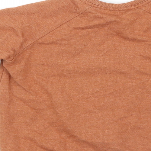 George Boys Brown  Knit Pullover Jumper Size 6-9 Months