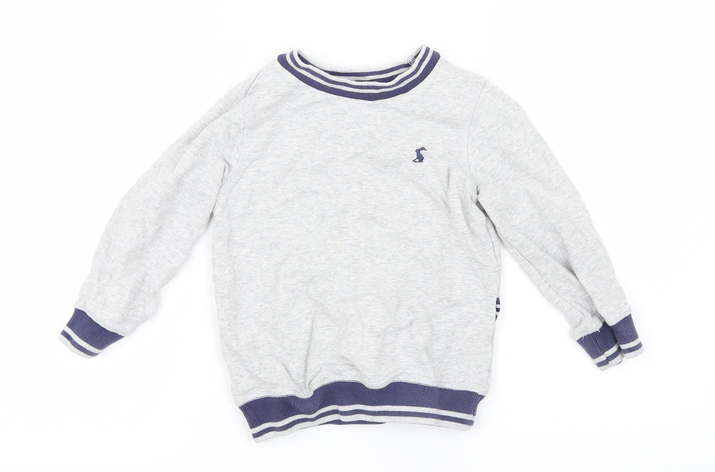 Joules Boys Grey   Pullover Jumper Size 5 Years