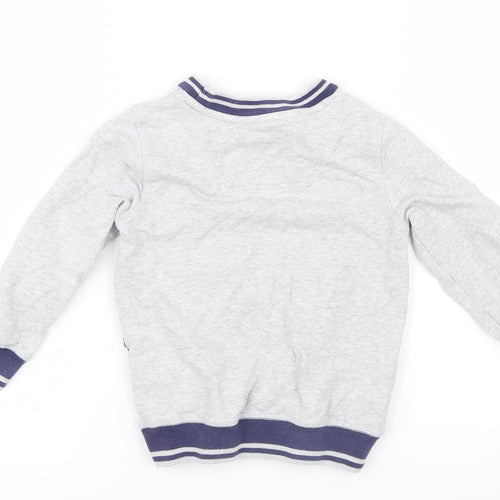 Joules Boys Grey   Pullover Jumper Size 5 Years