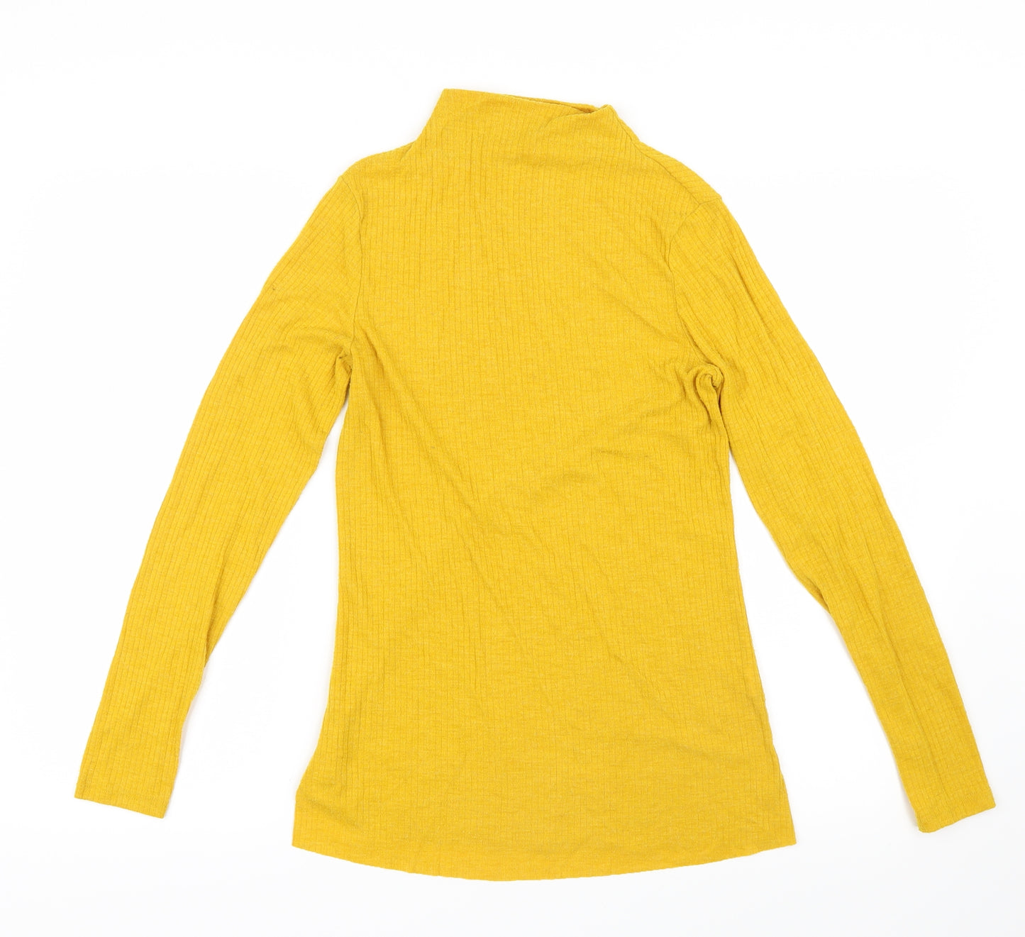 River Island Womens Yellow   Basic T-Shirt Size 10