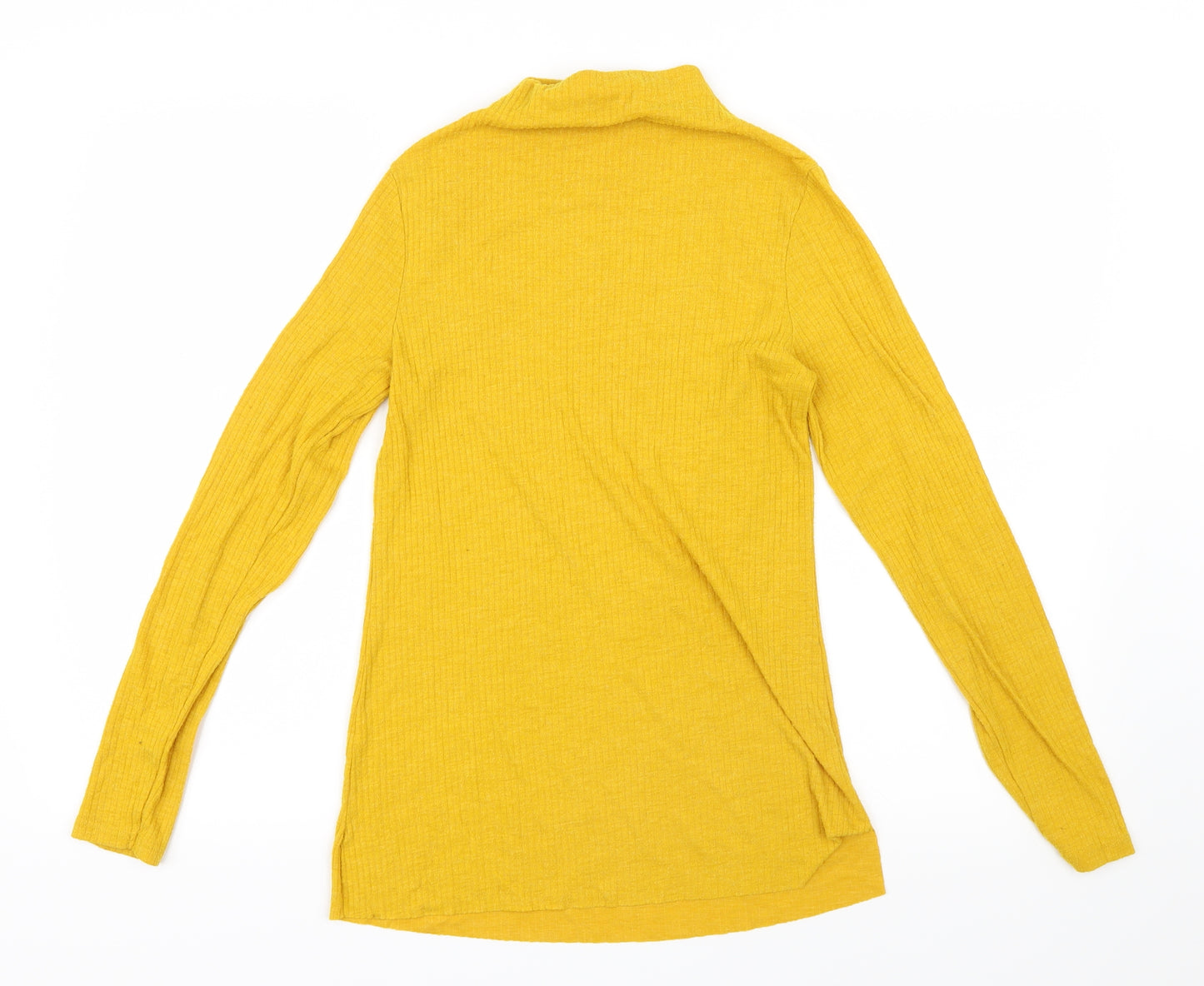 River Island Womens Yellow   Basic T-Shirt Size 10