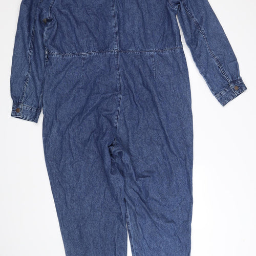 TU Womens Blue   Jumpsuit One-Piece Size 20