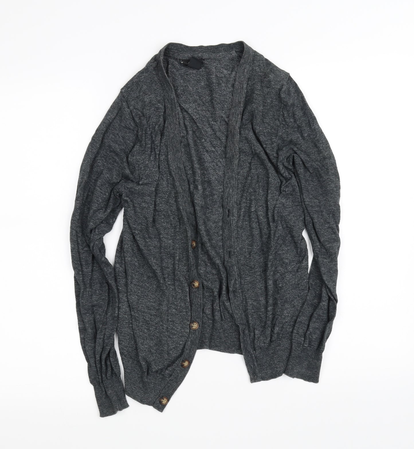 H&M Womens Grey   Cardigan Jumper Size XS