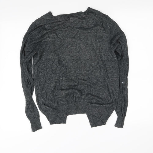 H&M Womens Grey   Cardigan Jumper Size XS