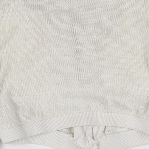 River Island Girls White   Jacket  Size 3-4 Years
