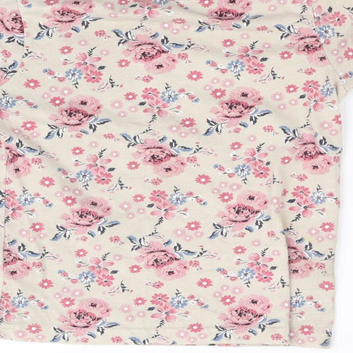 Primark Girls Beige   Basic T-Shirt Size 7-8 Years