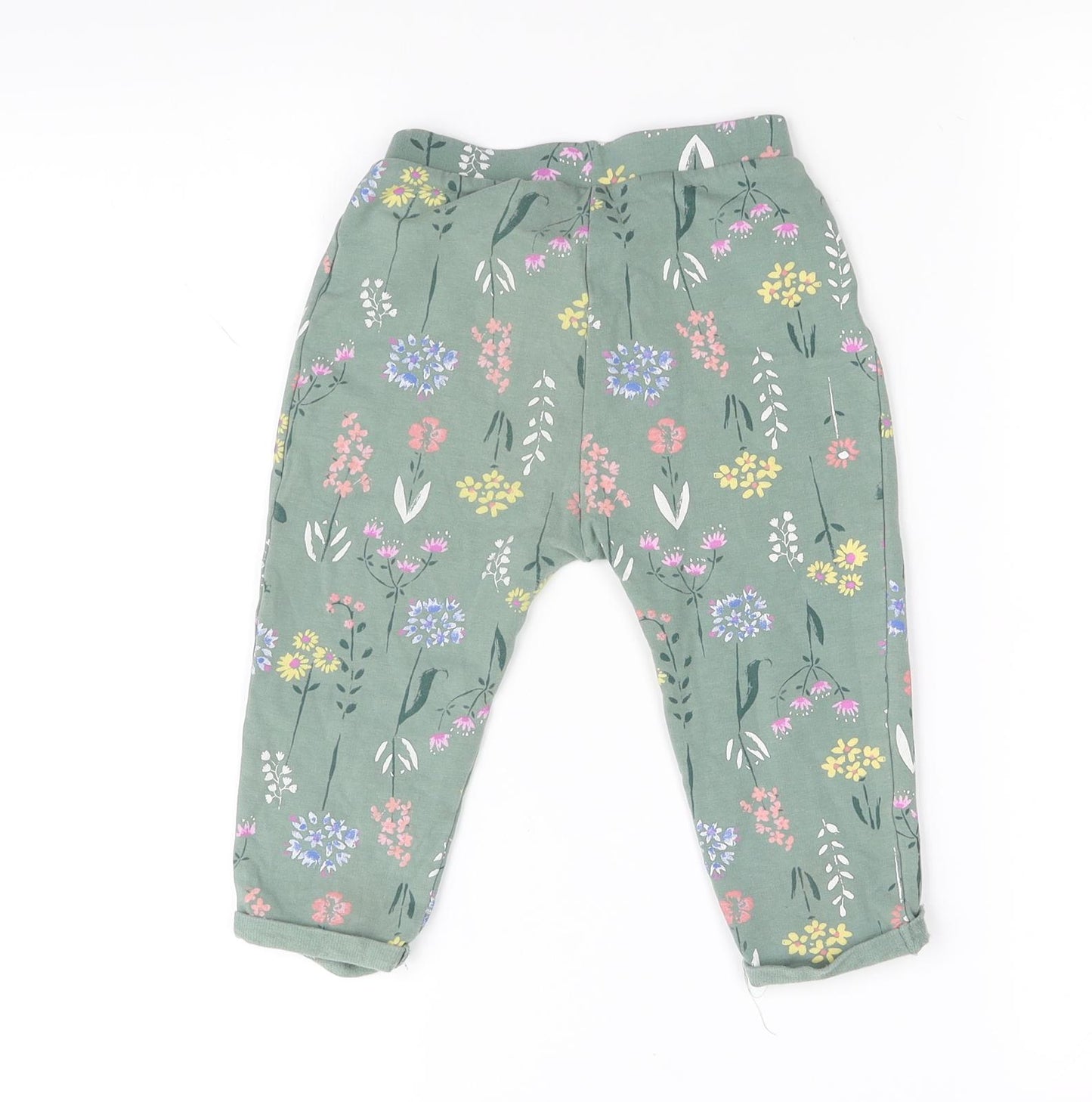 Nutmeg  Green   Sweatpants Trousers Size 12-18 Months