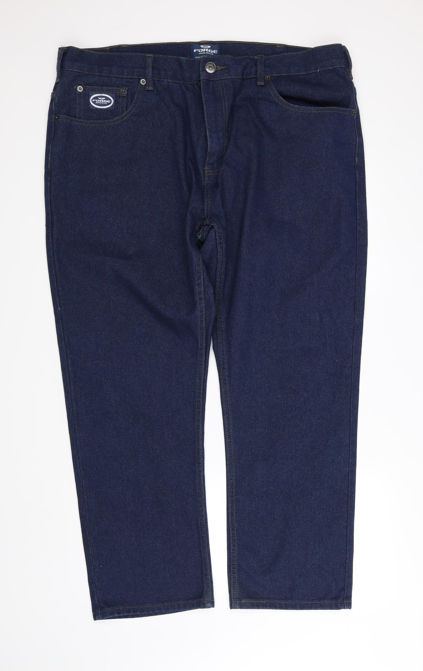 forge Mens Blue   Straight Jeans Size 42 in L39 in