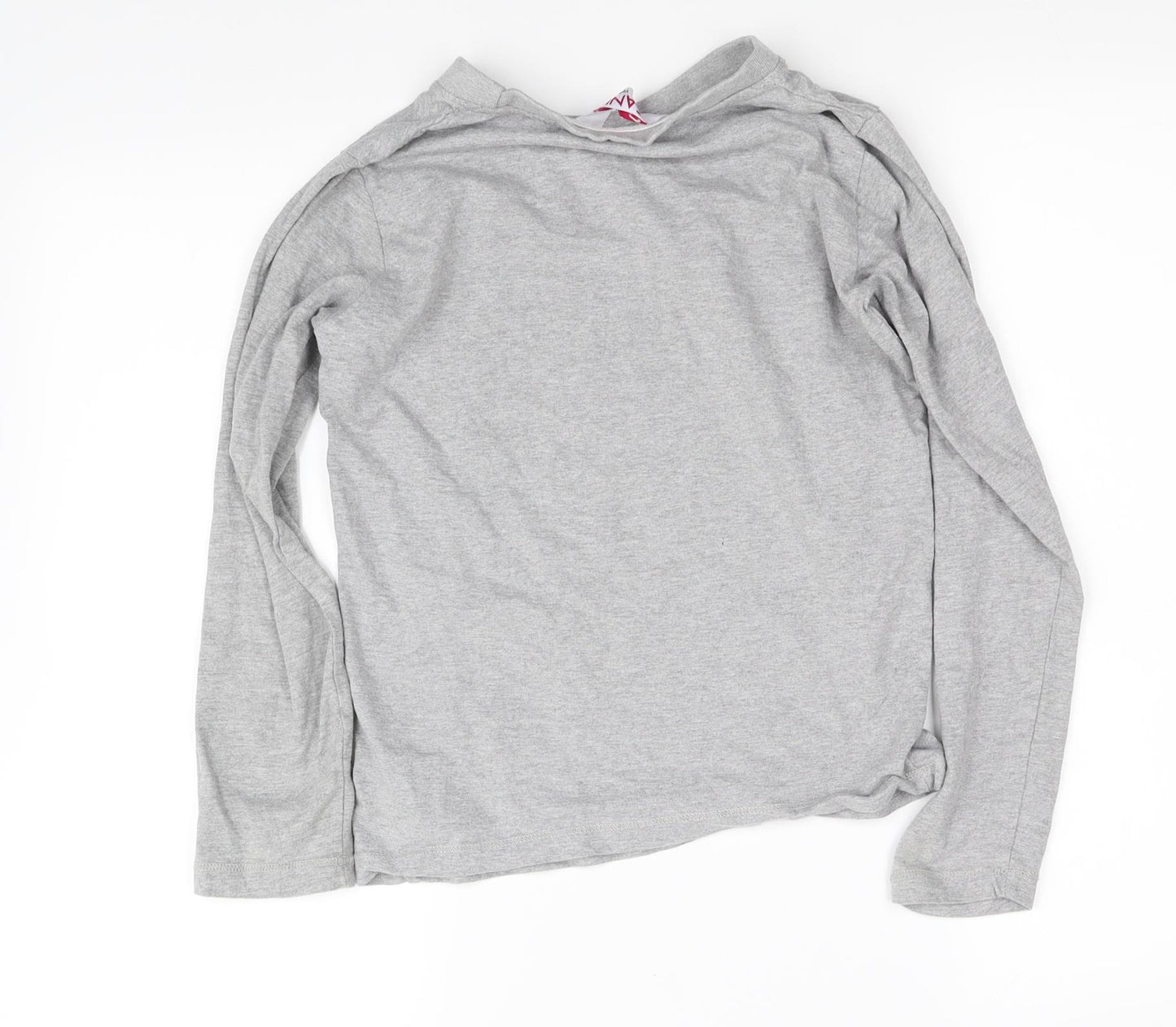 keanu Girls Grey   Basic T-Shirt Size 11-12 Years