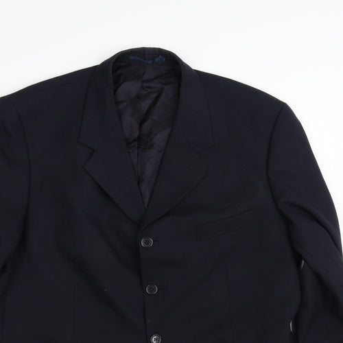 charlton gray  Mens Blue   Jacket Coat Size 44