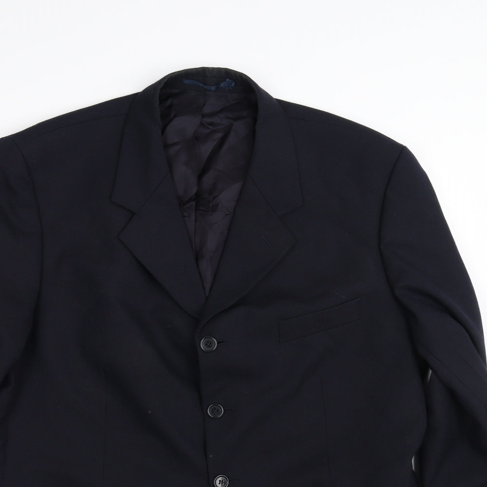 charlton gray  Mens Blue   Jacket Coat Size 44