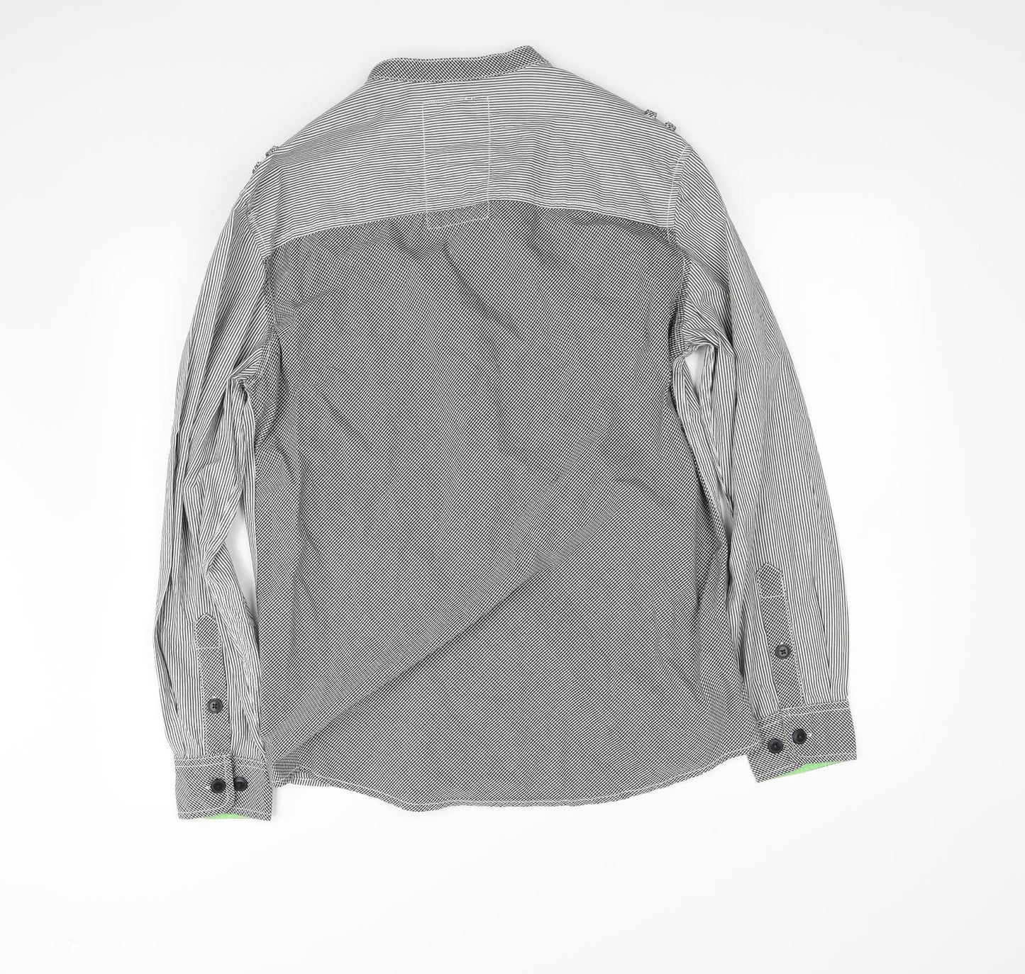 NEXT Mens Grey    Button-Up Size M