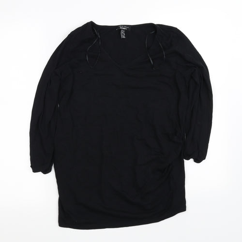 New Look Womens Black   Basic T-Shirt Size 8