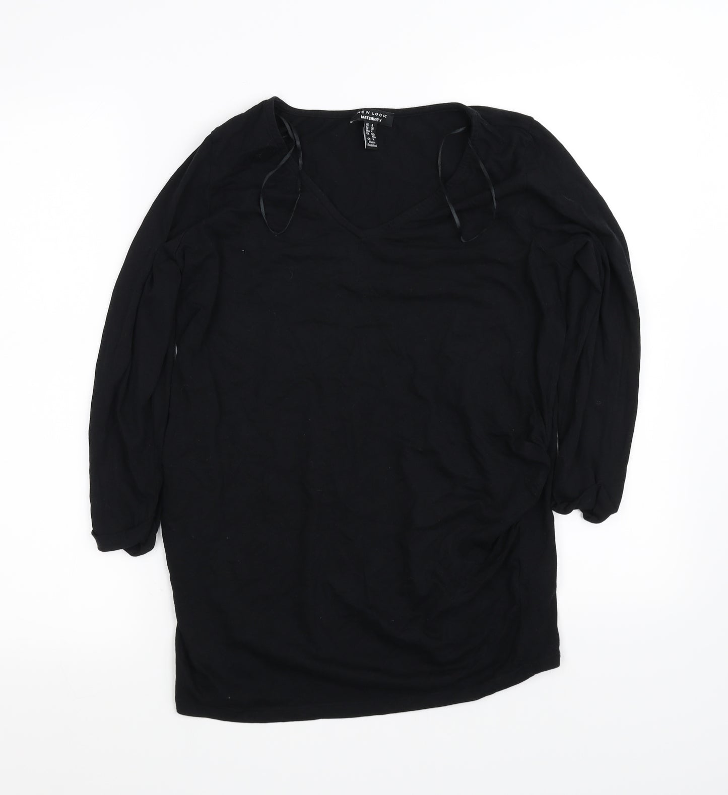 New Look Womens Black   Basic T-Shirt Size 8