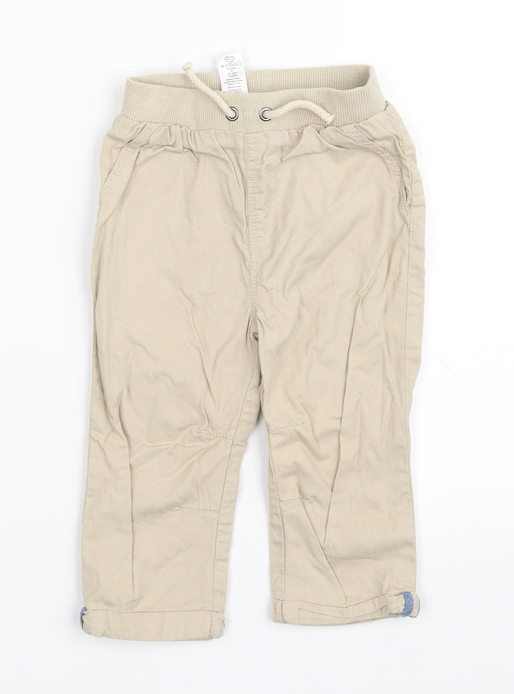 Goerge  Beige   Jogger Leggings Size 12-18 Months