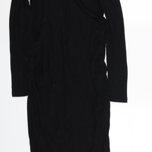 George Womens Black   Fit & Flare  Size 8