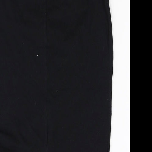 George Womens Black   Flare Skirt Size 8