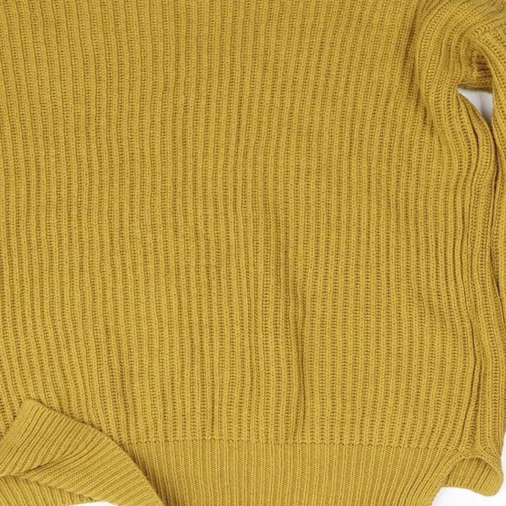 FOREVR 21 Womens Yellow   Pullover Jumper Size S