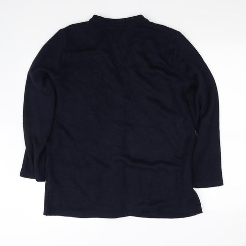 towels edgar jacobs Womens Blue   Pullover Jumper Size 12