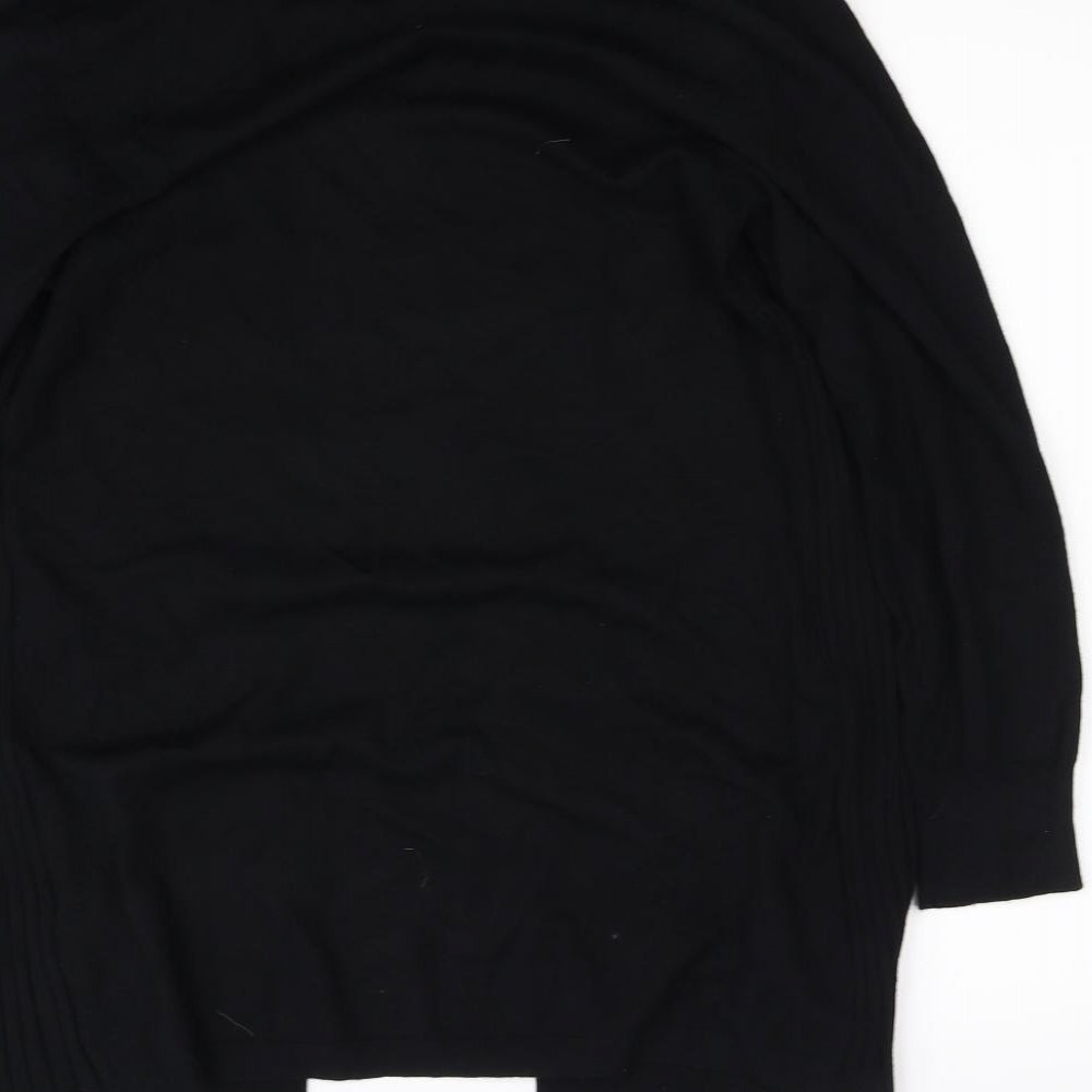 Nutmeg Womens Black   Cardigan Jumper Size 12